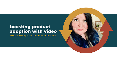 Boosting Product Adoption with Video with Erica Hanna of Puke Rainbows Creative